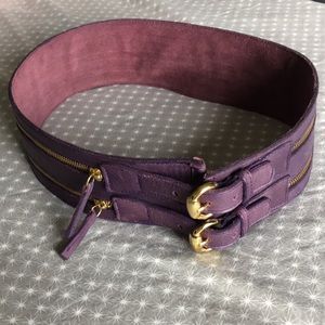 Oversized Purple Belt